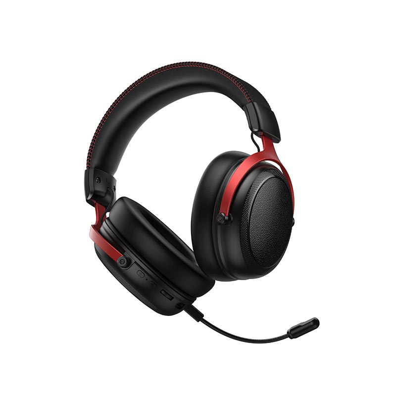 Навушники HOCO Shadow 4-mode gaming headphones W116 |BT6.0/2.4G/USB-C/C-C, 53mm, 35-50h, 1000mAh| black (6942007685047) Чорний на малюнкі №6