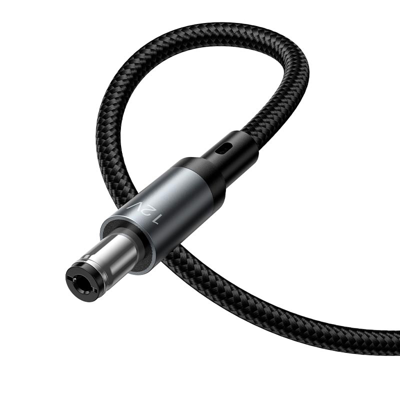 Кабель HOCO X129 Advantage charging cable Type-C to DC5.5 |1m, 12V/1A| black (6942007681148) Чорний на малюнкі №4