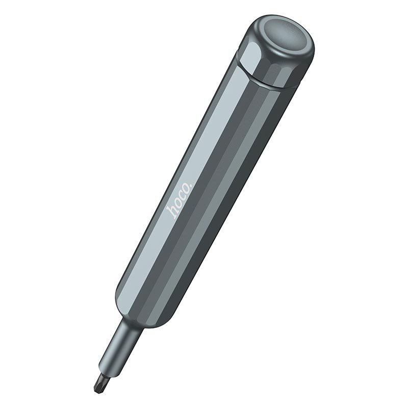 Набір викруток з насадками HOCO 39-in-1 screwdriver set UT12 |38 bits, S2 steel| grey (6942007683548) Сірий на малюнкі №9