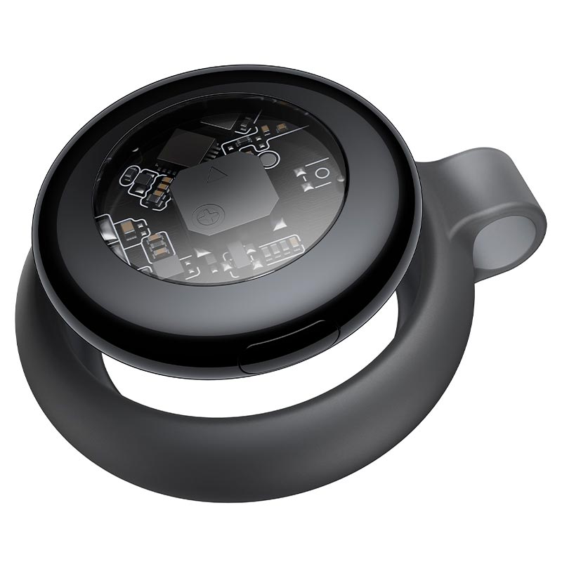 Пошуковий трекер HOCO Tiger dual anti-lost device E103 |Apple Find My/Google Find My Device, 230mAh, 8-10 months| black (6942007687348) Чорний на малюнкі №5