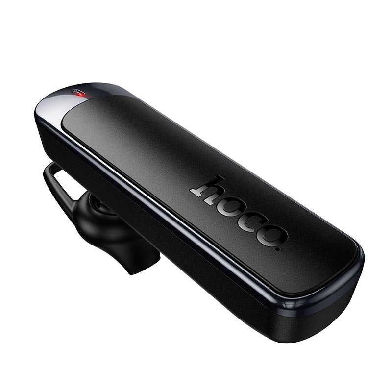 Блютуз-гарнитура HOCO Exceed ENC noise reduction BT headset E201 |BT6.0, 12/16h| black (6942007680554) Черный на картинке №1