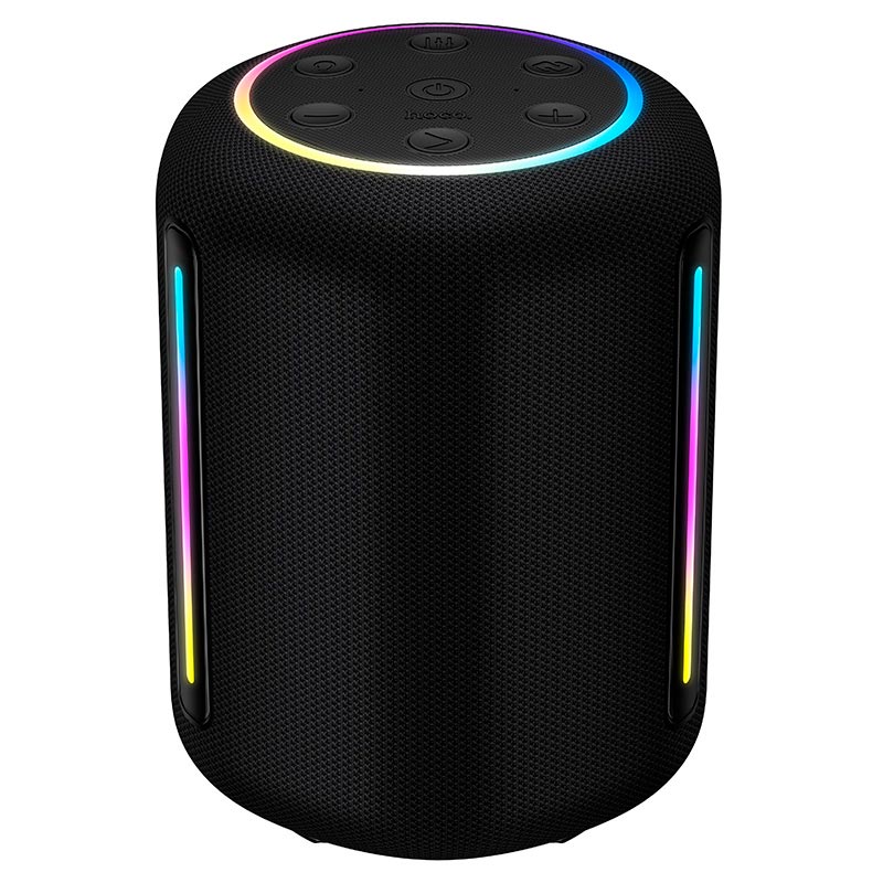 Акустика HOCO Platinum sound desktop BT speaker HT3 |BT6.0, USB/TF/TWS, 20W, 5h, EQ| black (6942007683654) Черный на картинке №2