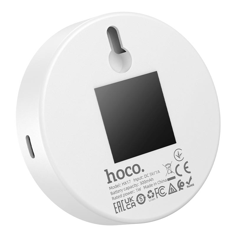 Ночник индукционный HOCO Magnetic induction night light HX17 |5.5h, 3000k| white (6942007681759) Белый на картинке №10