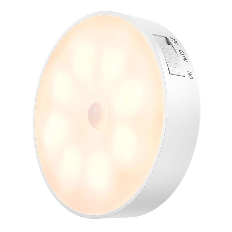 Ночник индукционный HOCO Magnetic induction night light HX17 |5.5h, 3000k| white (6942007681759) Белый на картинке №7