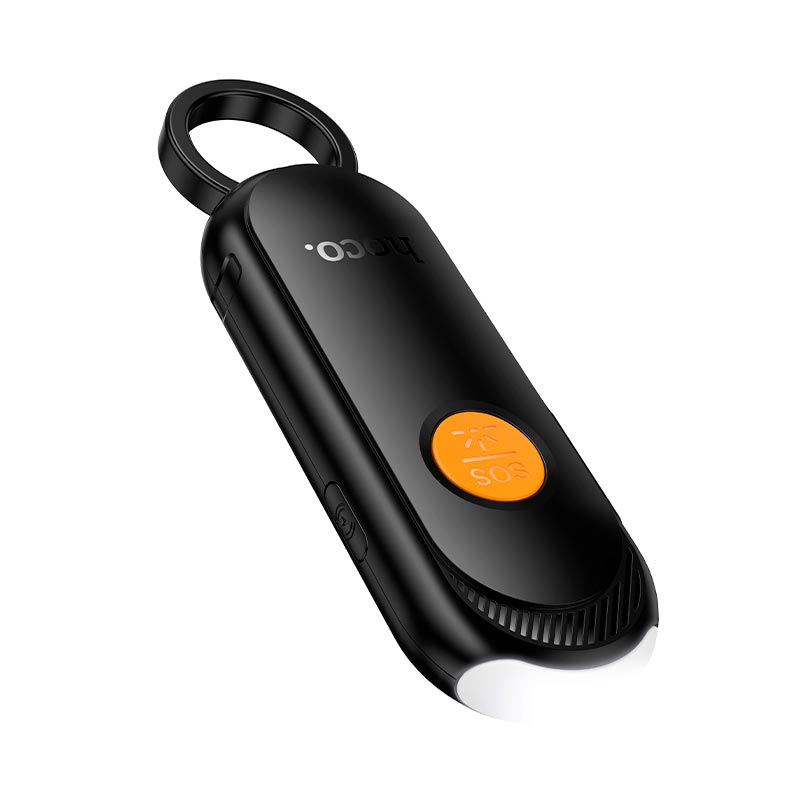 Трекер HOCO Flash alarm flashing anti-lost device E99 |Apple Find My, 6-8 months| black (6942007680660) Чорний на малюнкі №8