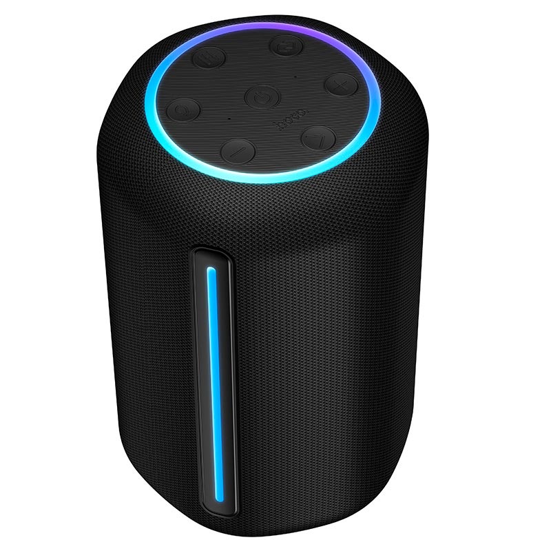 Акустика HOCO Platinum sound desktop BT speaker HT3 Pro |BT5.4, USB/TF/AUX/TWS, 40W, 6h| black (6942007683661) Черный на картинке №6
