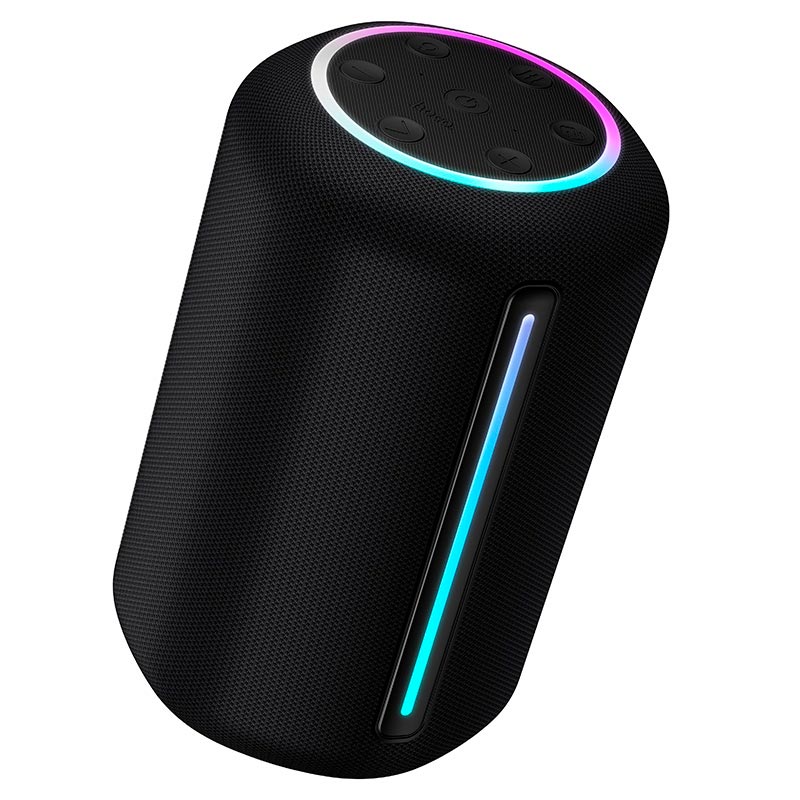 Акустика HOCO Platinum sound desktop BT speaker HT3 Pro |BT5.4, USB/TF/AUX/TWS, 40W, 6h| black (6942007683661) Черный на картинке №7