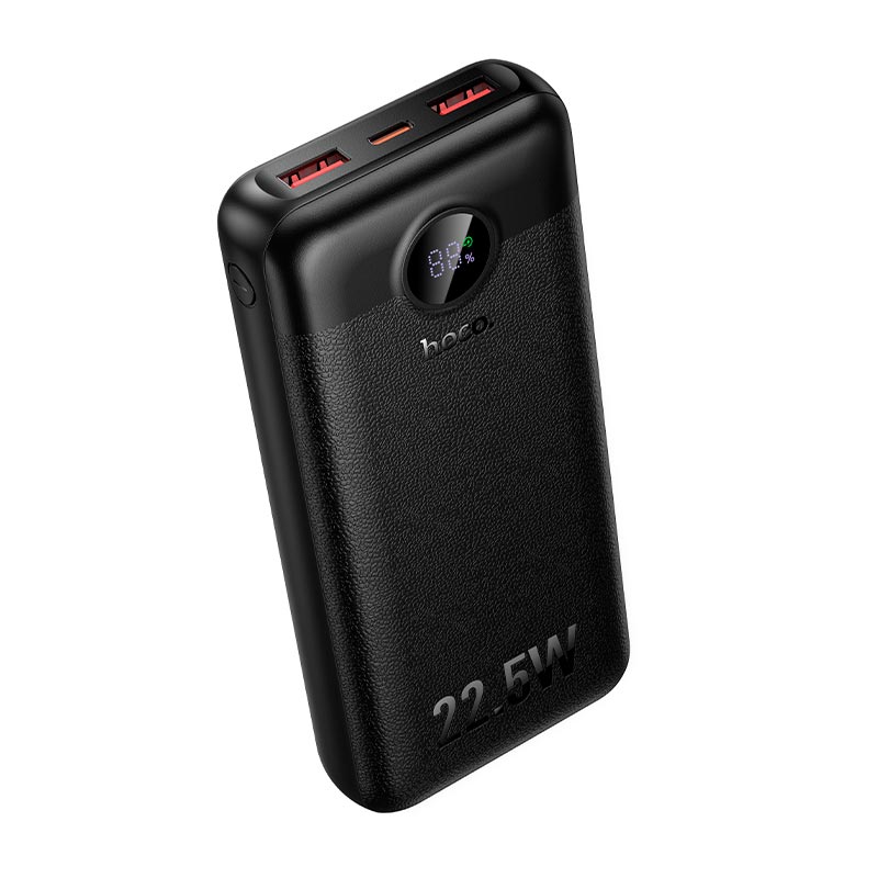 УМБ HOCO Precision fully compatible power bank J172A 20000mAh |1C/2A, 22.5W/3A, PD/QC| black (6942007681865) Черный на картинке №1