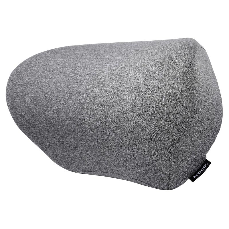 Подголовник HOCO comfortable memory foam headrest HX71 |300x186x120mm| grey (6942007686167) Серый на картинке №1