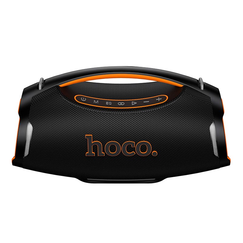 Акустика HOCO Wave BT speaker HT4 IPX4 |BT5.3, USB/TF/FM/UAX, TWS, 250W, 6h| black (6942007680974) Черный на картинке №7