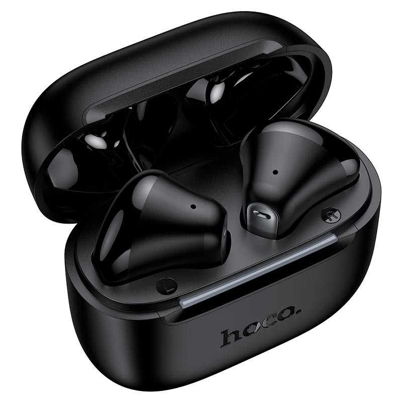 Навушники HOCO Cadence true wireless BT headset EQ38 |BT6.0, 7h, 40/300mAh, App| black (6942007683975) Чорний на малюнкі №4