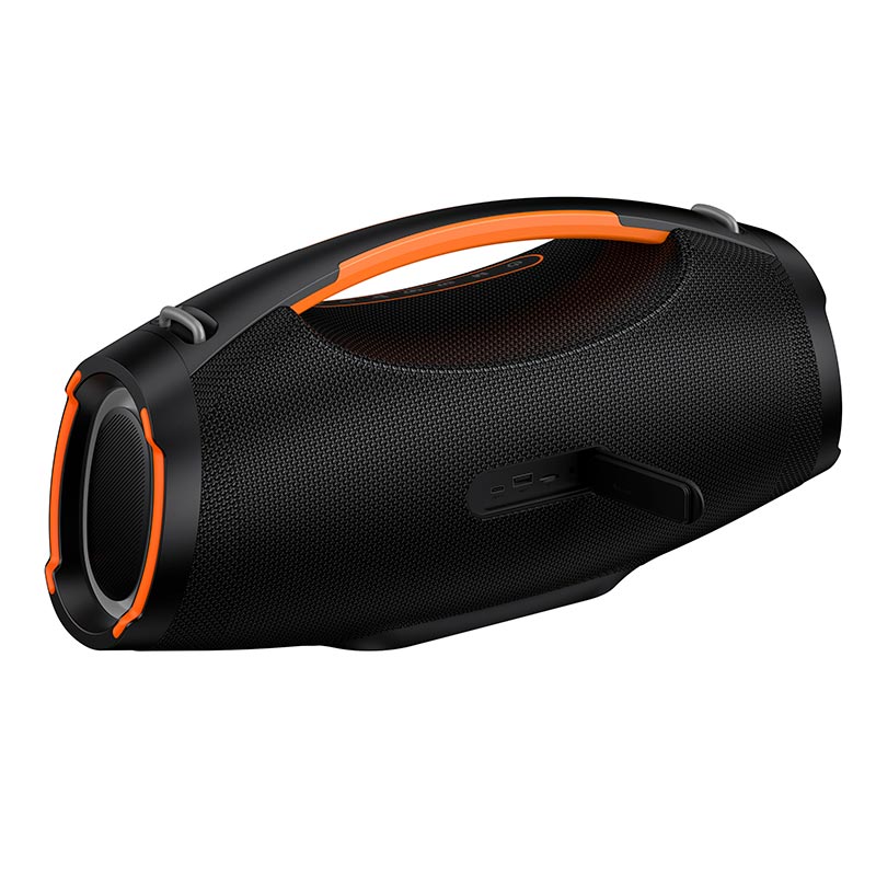 Акустика-караоке HOCO Wave BT speaker HT4 Pro IPX4 |BT5.3, USB/TF/FM/UAX, TWS, 370W, 6h| black (6942007680981) Чорний на малюнкі №10