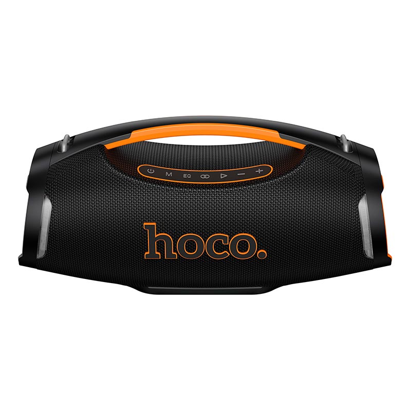 Акустика-караоке HOCO Wave BT speaker HT4 Pro IPX4 |BT5.3, USB/TF/FM/UAX, TWS, 370W, 6h| black (6942007680981) Чорний на малюнкі №8