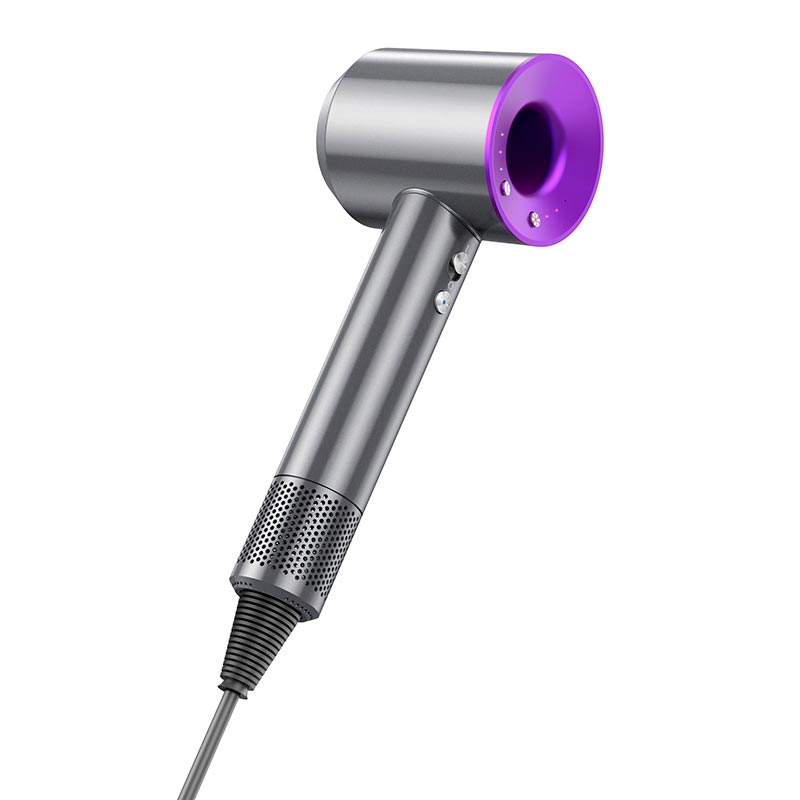 Фен HOCO High-speed negative ion hair dryer HP11 Plus |1600W| rose-red (6942007631587) Рожевий на малюнкі №2