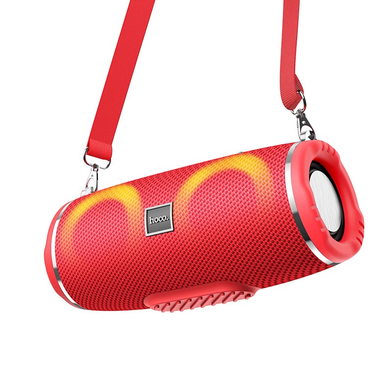 Акустика HOCO Sports BT speaker HC12 IPX4 |BT5.0, USB/AUX/TF/FM, 2h| black (6931474765789) Чорний на малюнкі №2