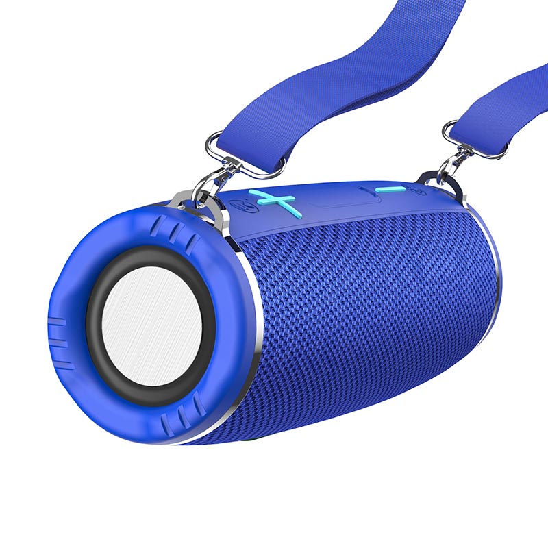 Акустика HOCO Sports BT speaker HC12 IPX4 |BT5.0, USB/AUX/TF/FM, 2h| black (6931474765789) Чорний на малюнкі №4