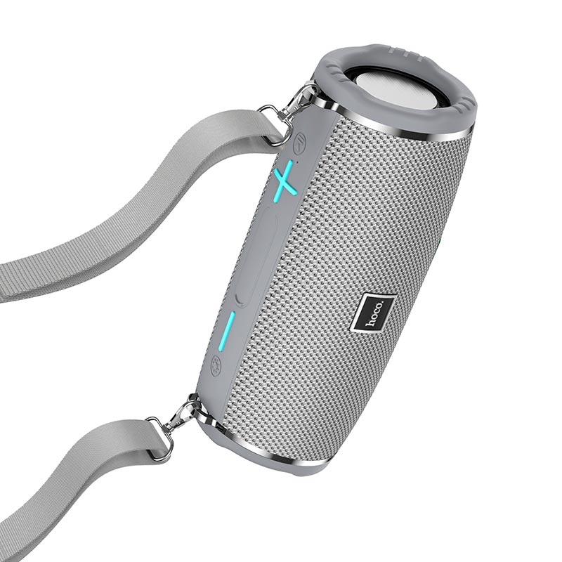Акустика HOCO Sports BT speaker HC12 IPX4 |BT5.0, USB/AUX/TF/FM, 2h| black (6931474765789) Чорний на малюнкі №6
