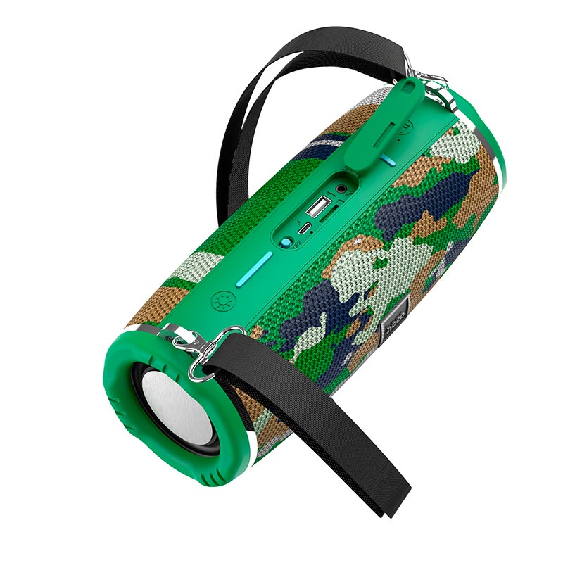 Акустика HOCO Sports BT speaker HC12 IPX4 |BT5.0, USB/AUX/TF/FM, 2h| black (6931474765789) Чорний на малюнкі №8