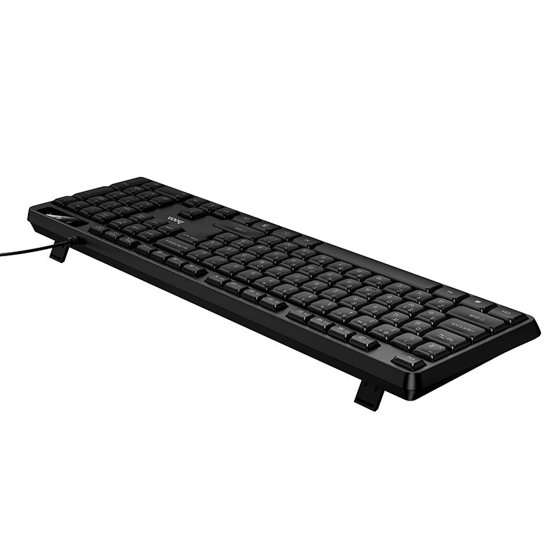 Клавиатура HOCO Cool wired keyboard GM60 (Cyrillic version) |104 Keys, UA/ru/EN Layouts| black (6942007670593) Черный на картинке №9