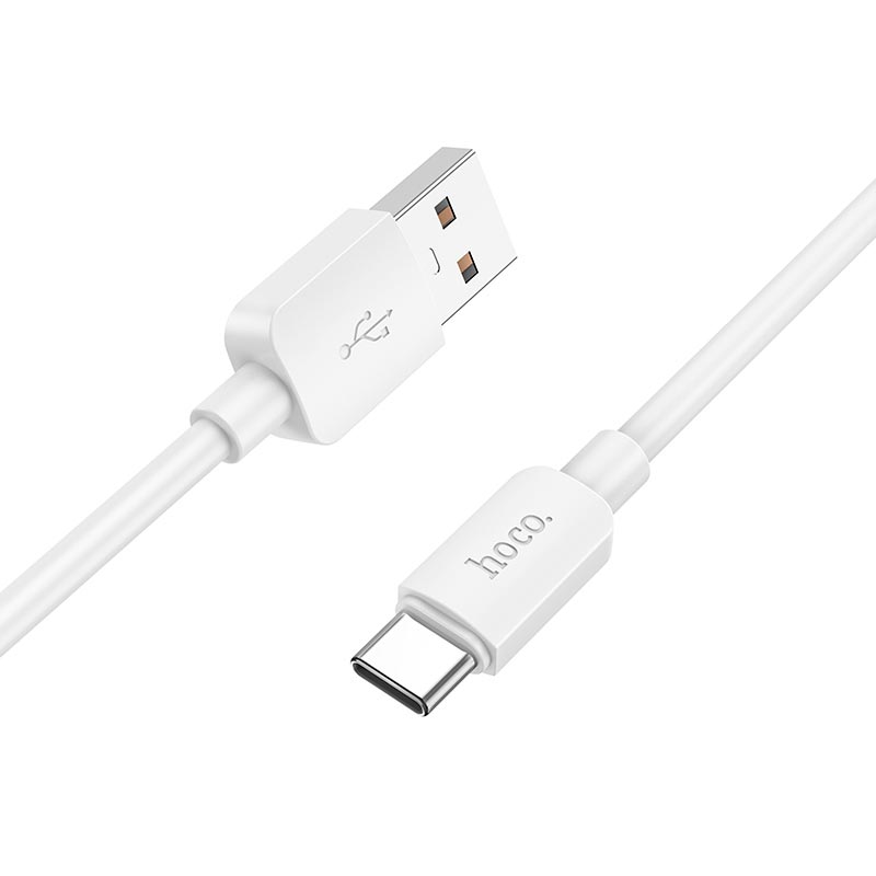 Кабель HOCO Type-C Hyper charging data cable X96 |1m, 27W/3A| white (6931474799098) Белый на картинке №7