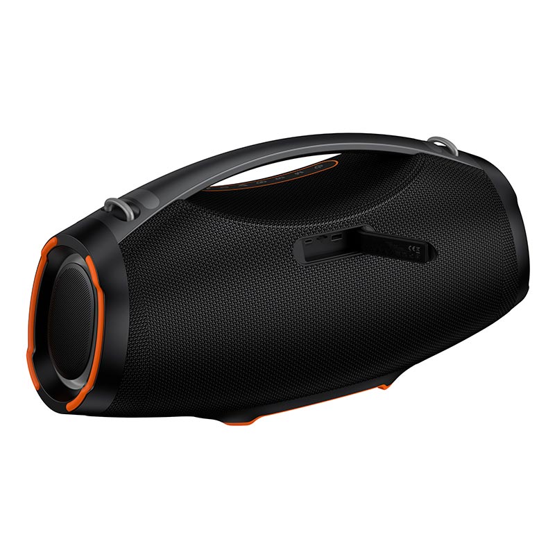 Акустика-караоке HOCO Wave BT speaker HT4 Max IPX4 |BT5.3, USB/TF/FM/UAX, TWS, 550W, 10h| black (6942007680998) Чорний на малюнкі №10