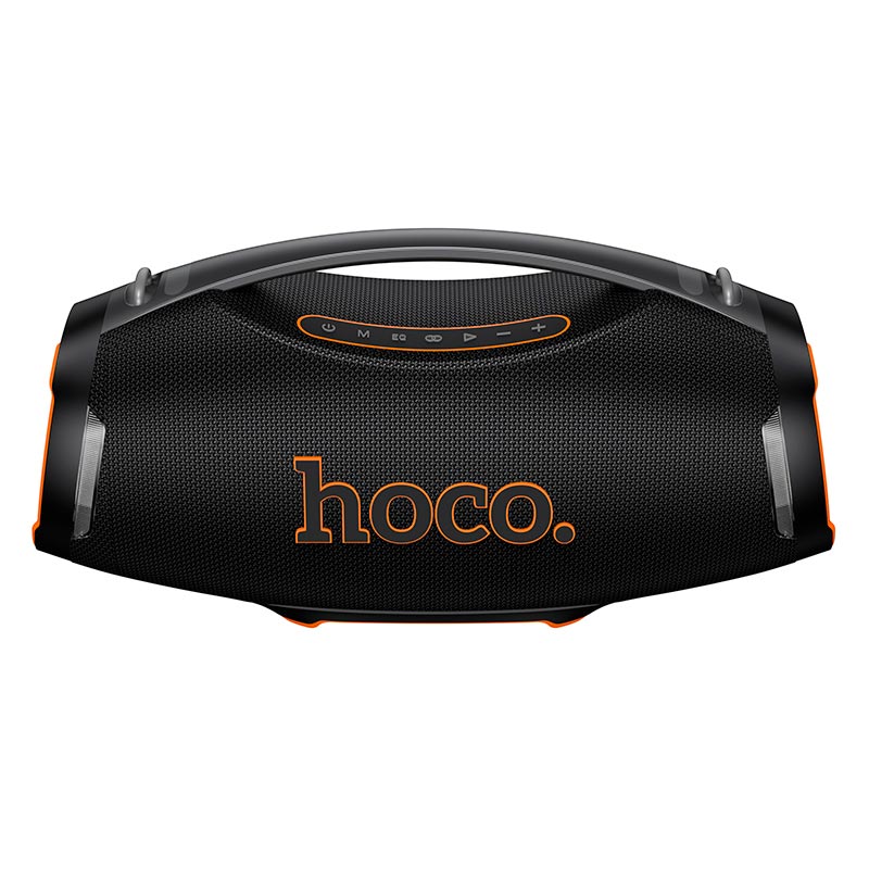Акустика-караоке HOCO Wave BT speaker HT4 Max IPX4 |BT5.3, USB/TF/FM/UAX, TWS, 550W, 10h| black (6942007680998) Чорний на малюнкі №8