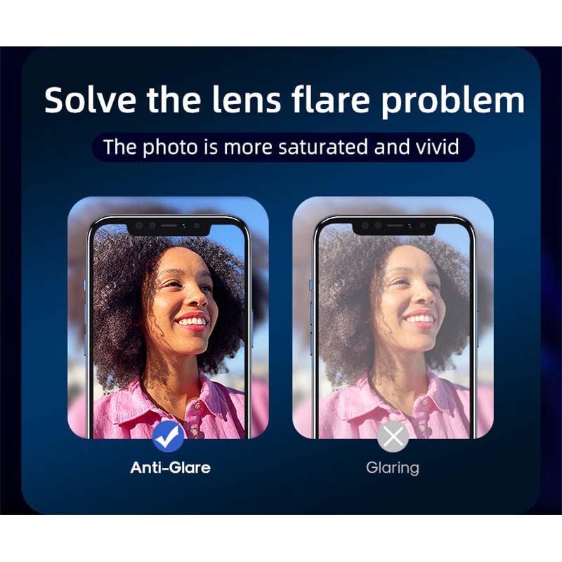 Захисне скло JOYROOM для камери iPhone13 / 13 Mini Dual Lens Protector JR-PF860 transparent Прозорий на малюнкі №4