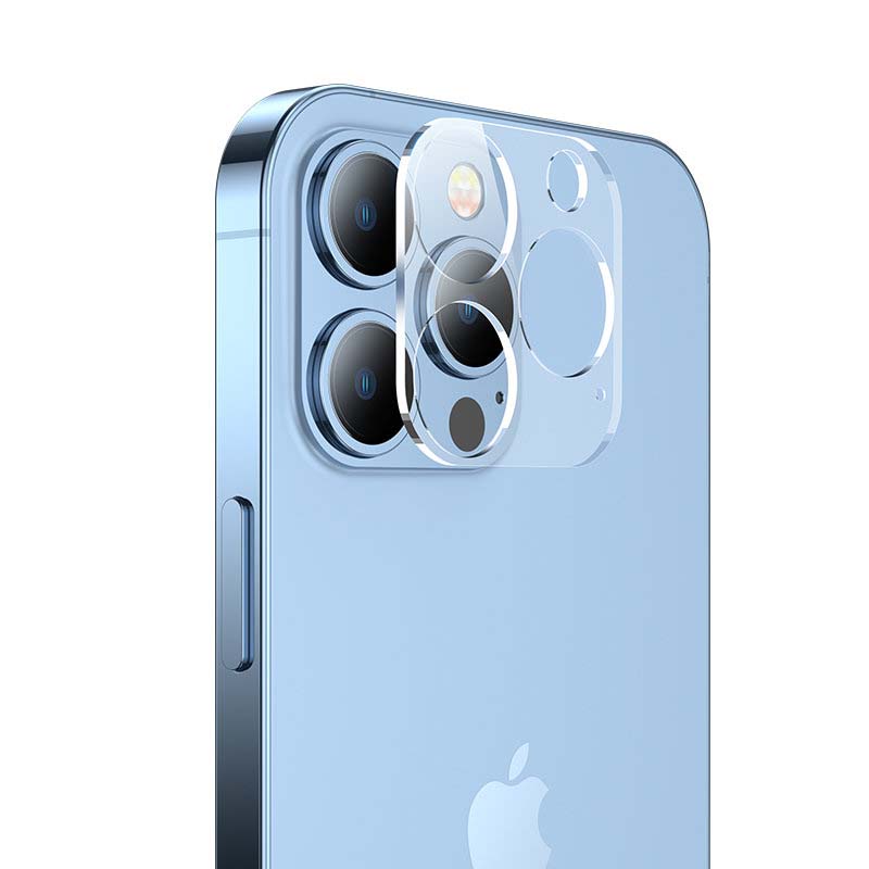 Захисне скло JOYROOM для камери iPhone13 Pro / 13 Pro Max Tri - Lens Protector JR-PF861 transparent Прозорий на малюнкі №2