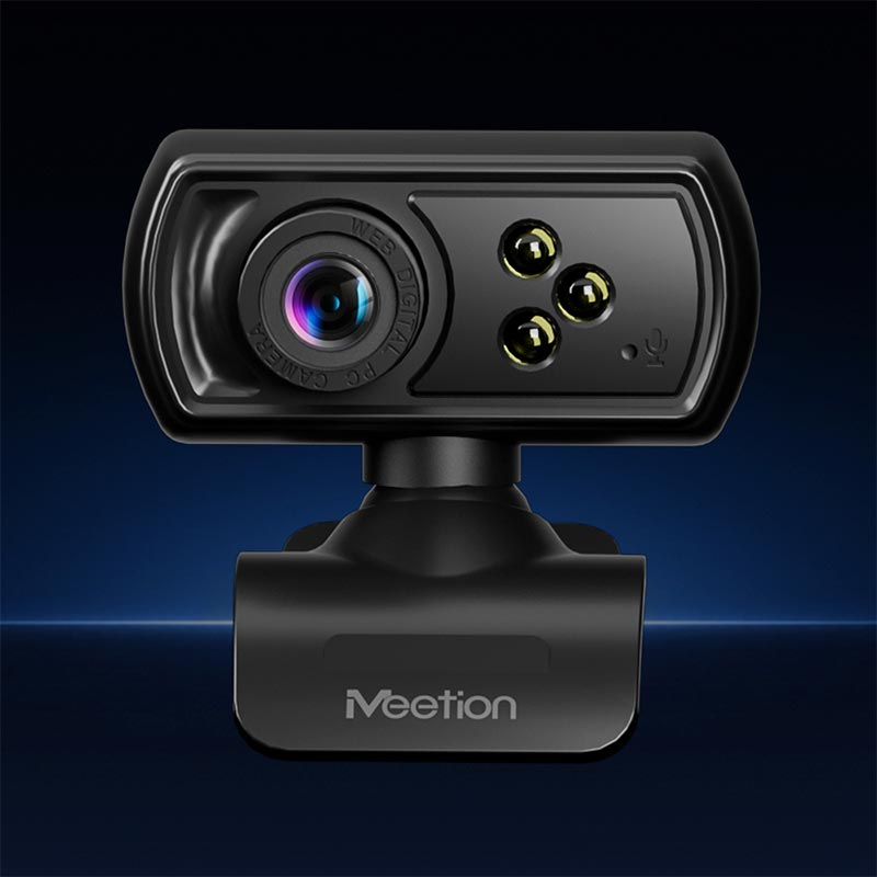 Web Камера Meetion USB Wired PC Web Camera |720p, 30FPS| black (CAM500) Черный на картинке №13
