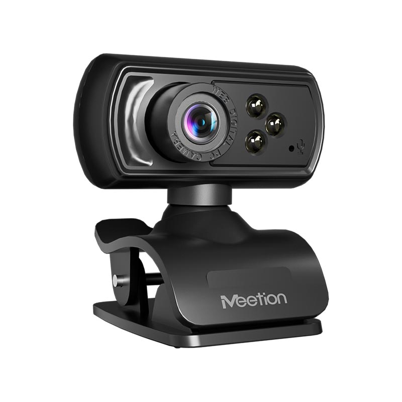 Web Камера Meetion USB Wired PC Web Camera |720p, 30FPS| black (CAM500) Черный на картинке №5