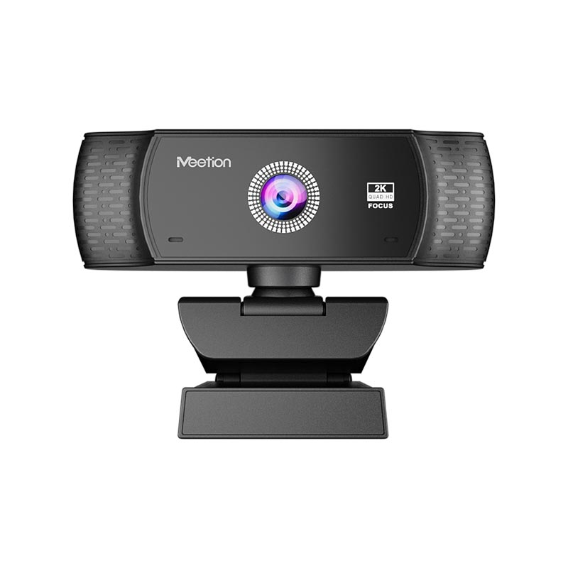 Web Камера Meetion USB Wired PC Web Camera |1080p, 30FPS, Stereo Mic| black (CAM601) Чорний на малюнкі №2