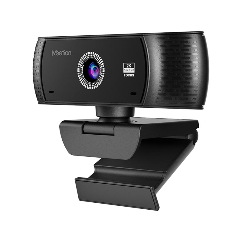 Web Камера Meetion USB Wired PC Web Camera |1080p, 30FPS, Stereo Mic| black (CAM601) Чорний на малюнкі №5