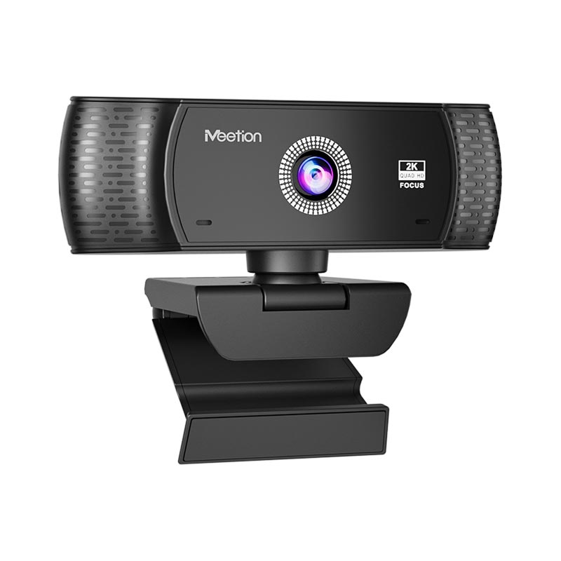 Web Камера Meetion USB Wired PC Web Camera |1080p, 30FPS, Stereo Mic| black (CAM601) Чорний на малюнкі №6