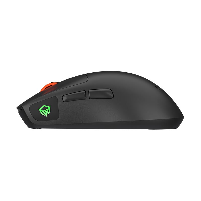 Мышь Meetion Gaming mouse |800-12800DPI, 2.4G/BT/USB-C, RGB| black (GW12) Черный на картинке №7