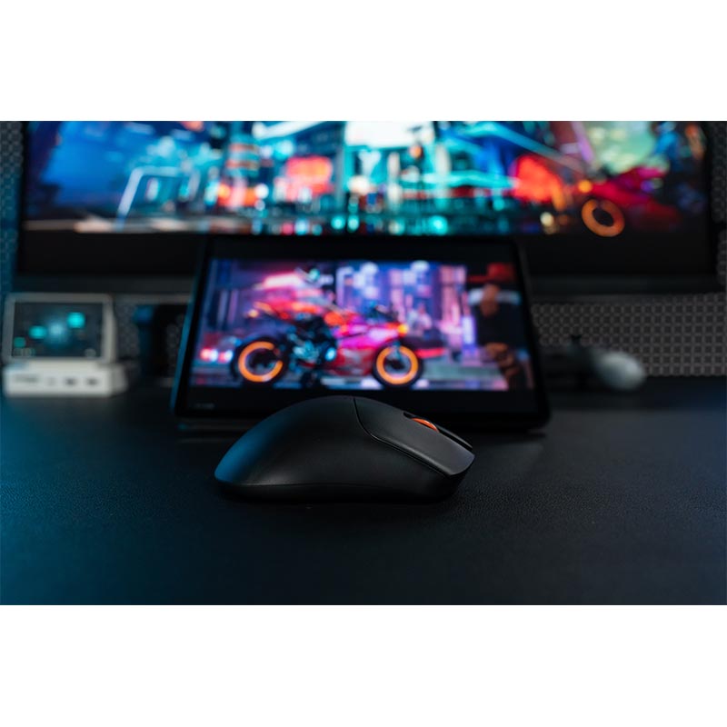 Мышь Meetion Gaming mouse |800-12800DPI, 2.4G/BT/USB-C| black (GW13) Черный на картинке №16