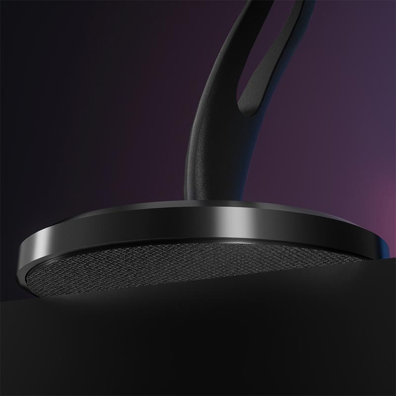 Мікрофон Meetion Wired Gaming microphone MC16 |USB-C, RGB| black (MC16b) Чорний на малюнкі №6