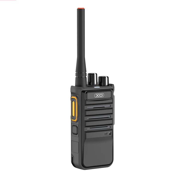 Рація XO-DJJ01 Walkie Talkie |13h, 4km Max| black-grey (6975837582859) Чорний на малюнкі №1