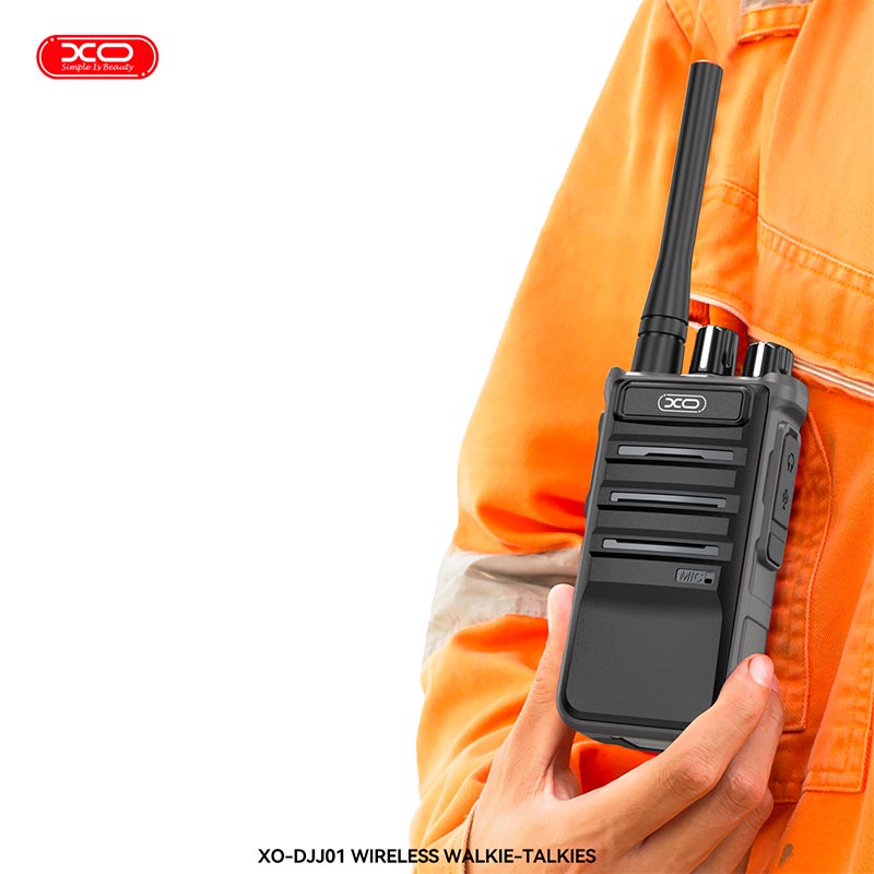 Рація XO-DJJ01 Walkie Talkie |13h, 4km Max| black-grey (6975837582859) Чорний на малюнкі №9