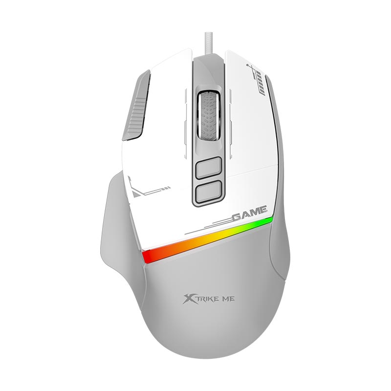 Миша XTRIKE ME RGB wired mouse GM-325 |800-1200-2400-3200-4800-7200 DPI| white (GM-325 WT) Білий на малюнкі №9