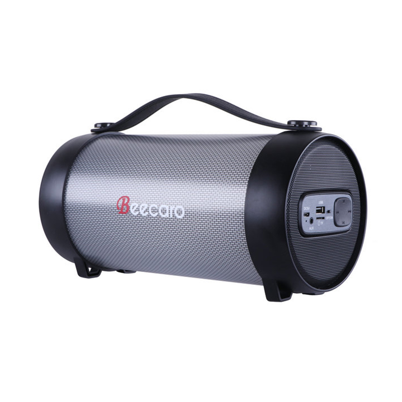 Акустика Bluetooth Beecaro with RGB Light RX22E |BT5.0, TWS, 6W, FM, AUX| black Черный на картинке №2