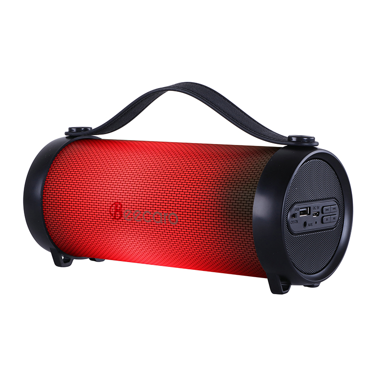 Акустика Bluetooth Beecaro with RGB Light RX33D |BT5.0, 7.5/8.5W, FM, AUX, TF| (230*94*97mm) black Чорний на малюнкі №11