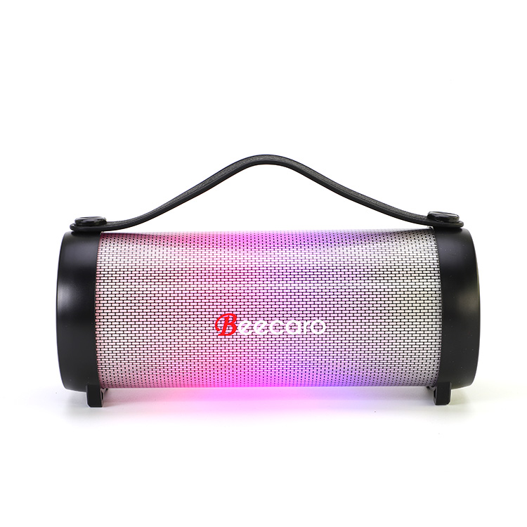 Акустика Bluetooth Beecaro with RGB Light RX33D |BT5.0, 7.5/8.5W, FM, AUX, TF| (230*94*97mm) black Чорний на малюнкі №8