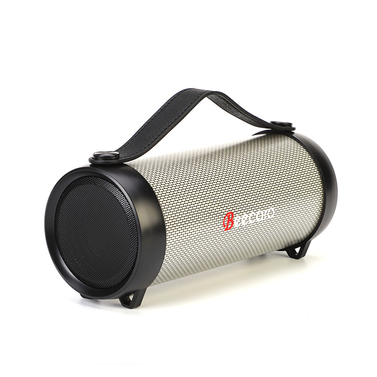 Акустика Bluetooth Beecaro with RGB Light RX33D |BT5.0, 7.5/8.5W, FM, AUX, TF| (230*94*97mm) black Чорний на малюнкі №9