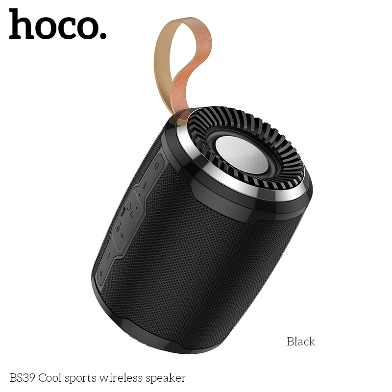 Акустика HOCO Cool sports BS39 |IPX5, TWS, TF/USB/FM, BT5.0| red Красный на картинке №2