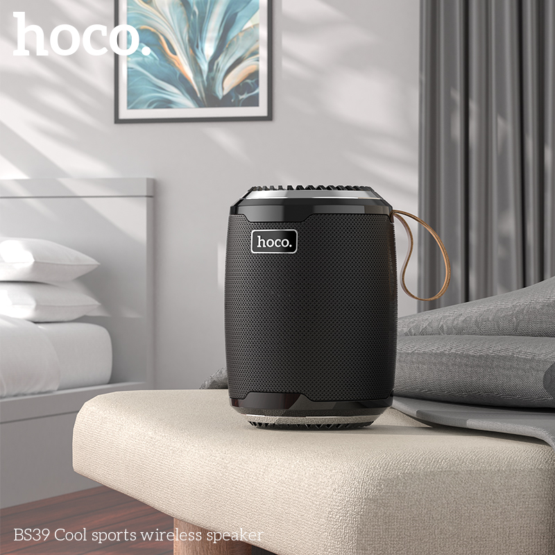 Акустика HOCO Cool sports BS39 |IPX5, TWS, TF/USB/FM, BT5.0| red Красный на картинке №8
