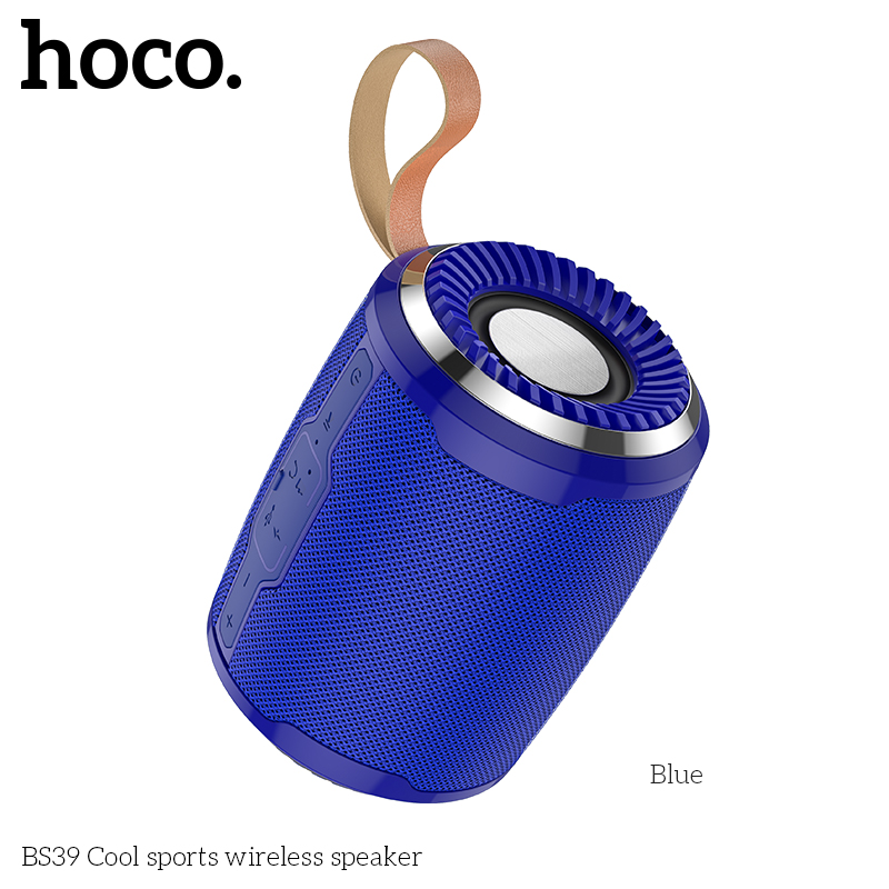 Акустика HOCO Cool sports BS39 |IPX5, TWS, TF/USB/FM, BT5.0| red Красный на картинке №9