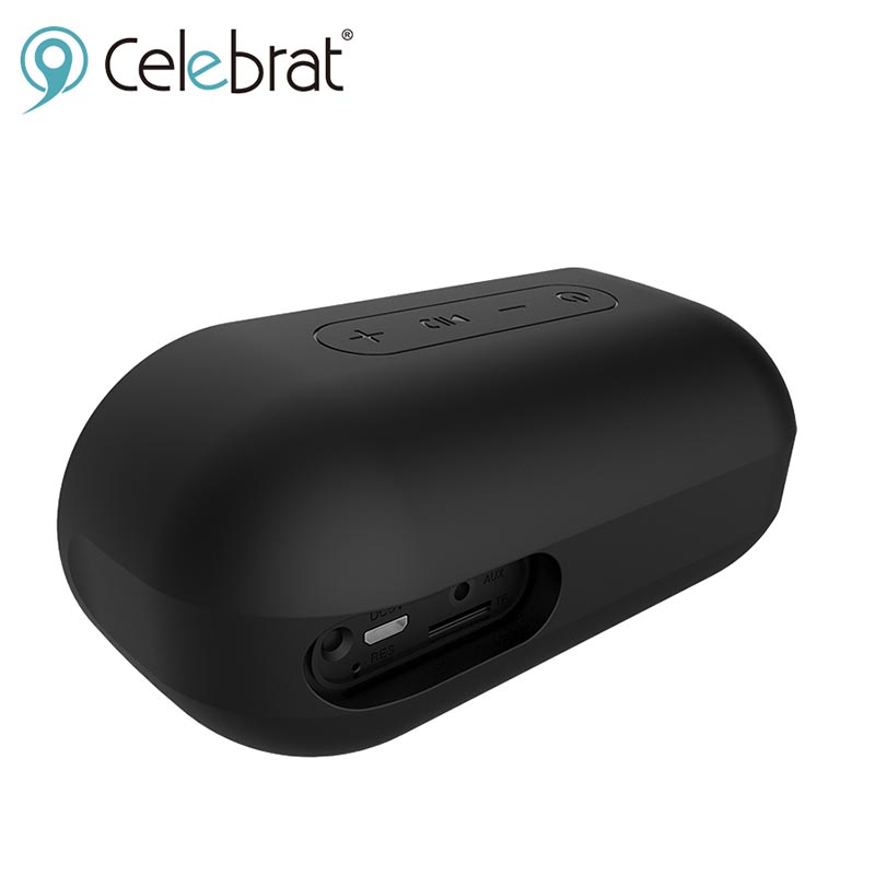 Акустика CELEBRAT TWS SP-2 |IPX7, AUX/TF/BT5.0, 5W| red Красный на картинке №4