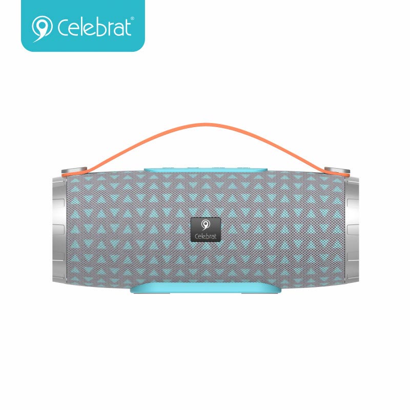 Акустика CELEBRAT TWS SP-6 |AUX/USB/TF/FM/BT5.0, 5W*2| Camouflage-Green Зелёный на картинке №7