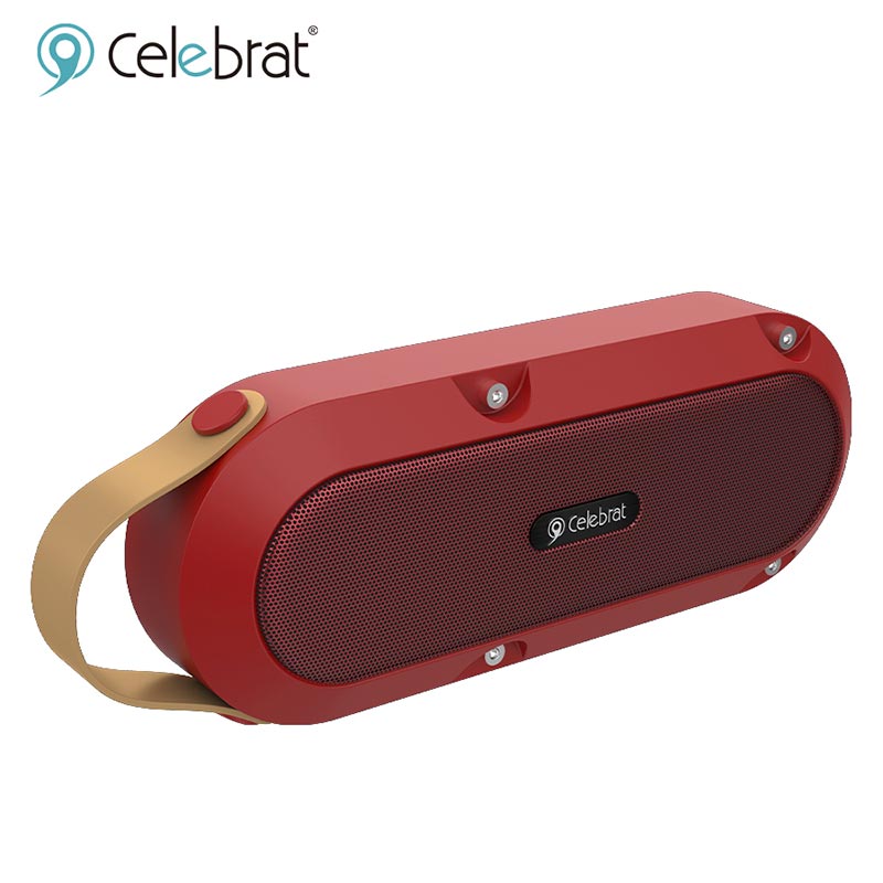 Акустика CELEBRAT Outdoor SP-5 |BT5.0, TWS, IPX7| red Красный на картинке №10