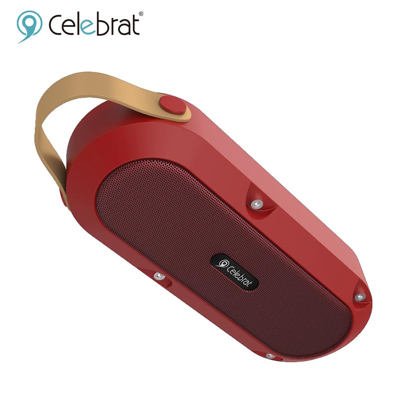 Акустика CELEBRAT Outdoor SP-5 |BT5.0, TWS, IPX7| red Красный на картинке №7